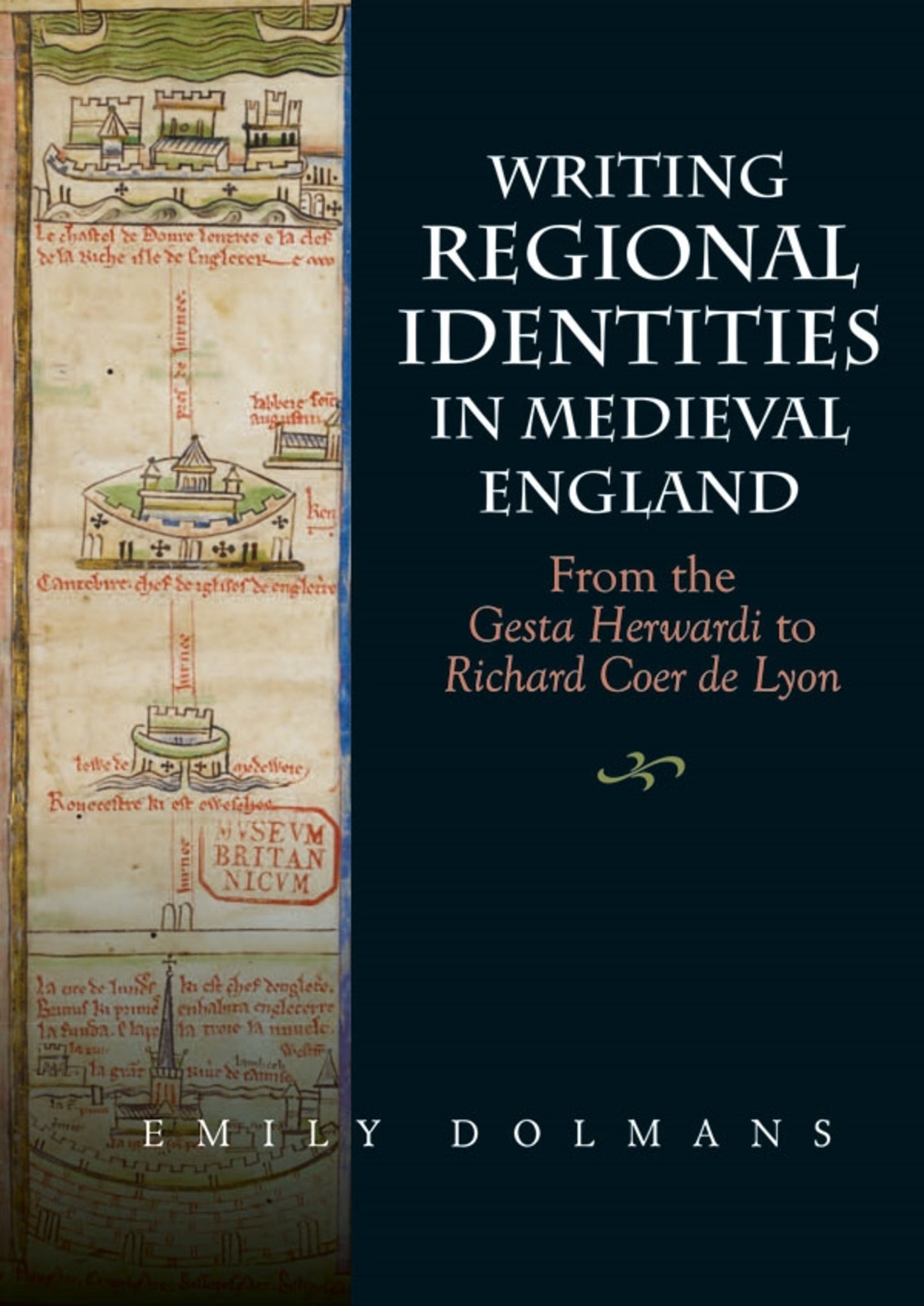 Cover image for Writing Regional Identities in Medieval England ISBN 9781843845683